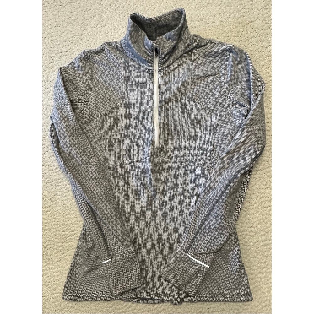 Lululemon Womens Kanto Catch Me 1/2 Zip Pullover Size 8